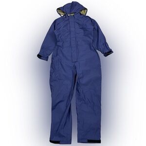 Aerostar Gore-Tex JP-8 Fuel Handler Coverall Men L Blue Hooded Workwear